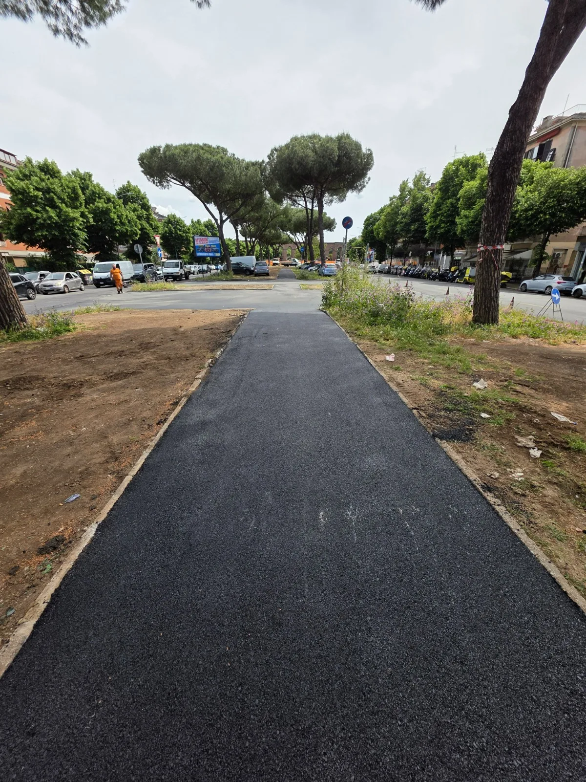 Realizzazione pista ciclabile Viale Palmiro Togliatti